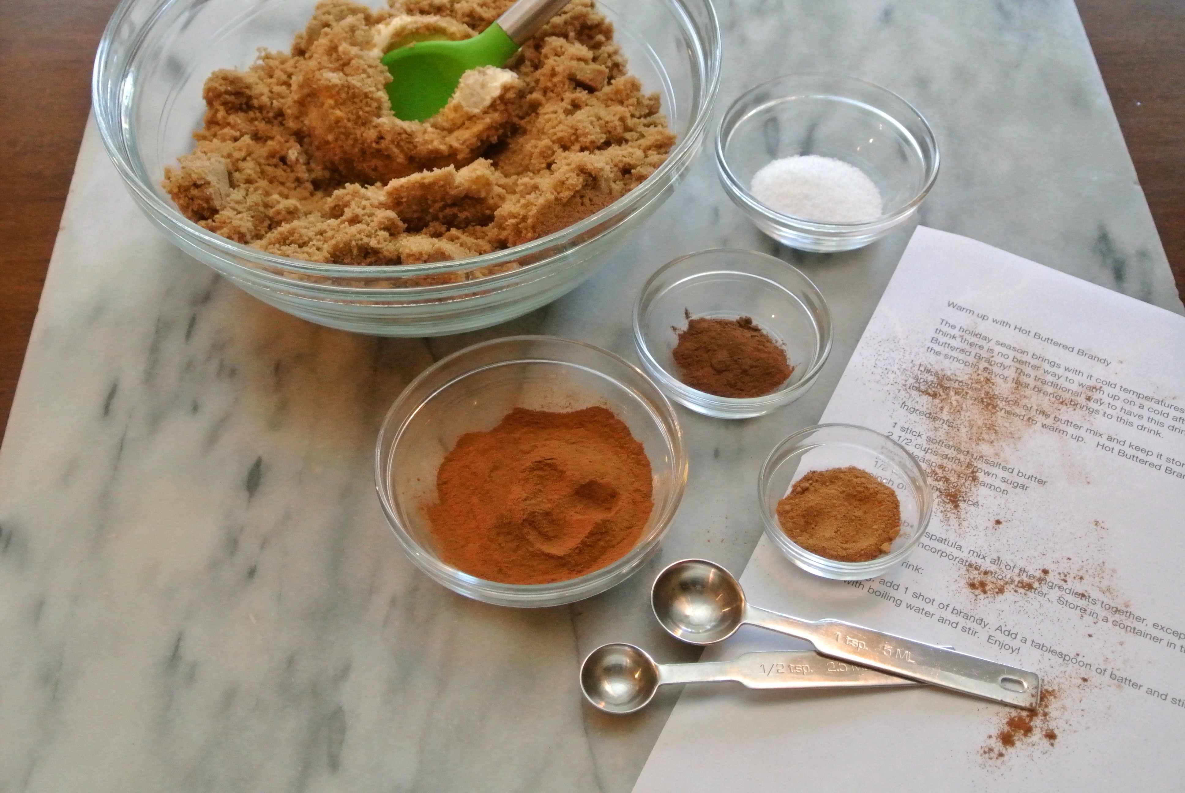 Cocktail Wednesday Warm up with Hot Buttered Brandy